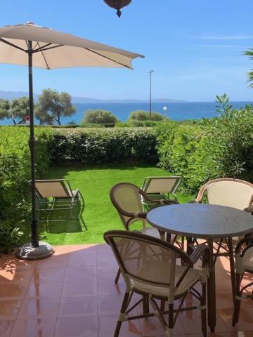 Apartmán Grand Studio Route Des Sanguinaires Tres Belle Vue Mer Ajaccio  Exteriér fotografie